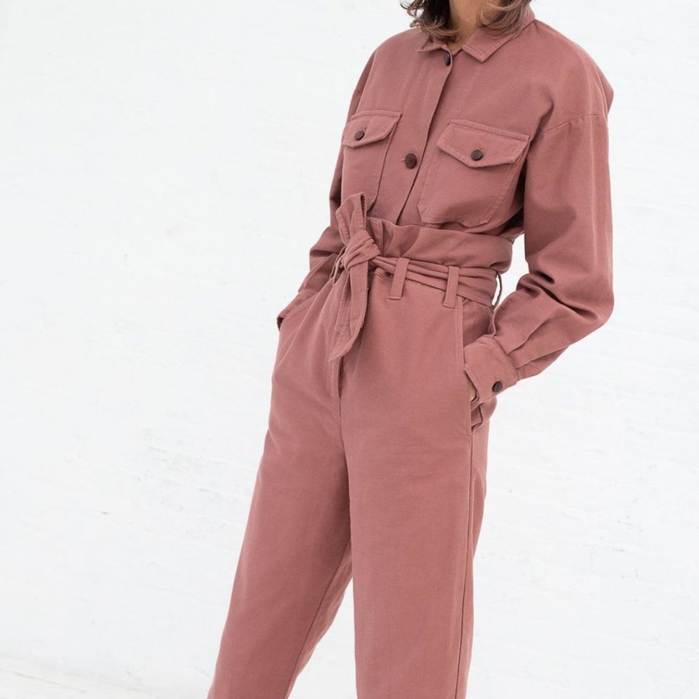 CARON CALLAHAN - DOVER PANT IN ROSE TWILL